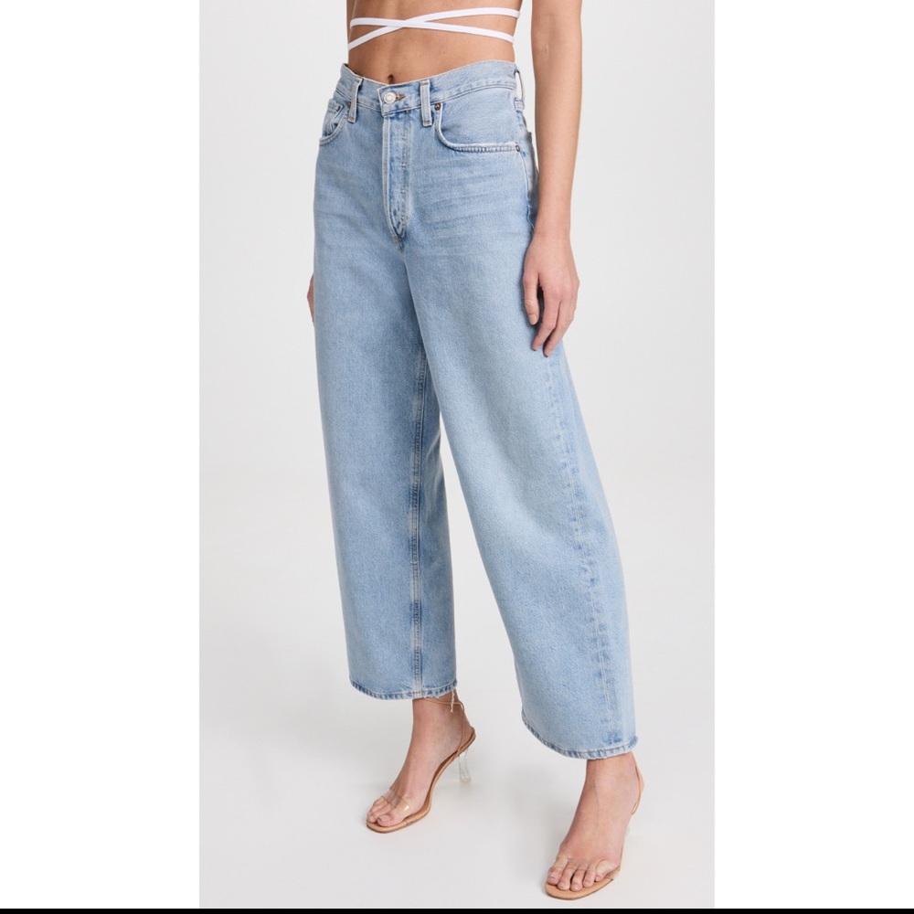 AGOLDE Low Rise Baggy Jeans - Size 26